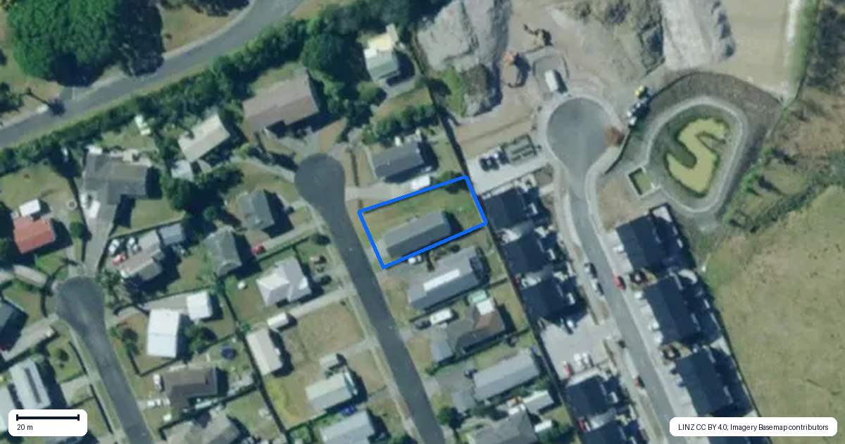 Property context map for 11A Third Avenue, Dargaville