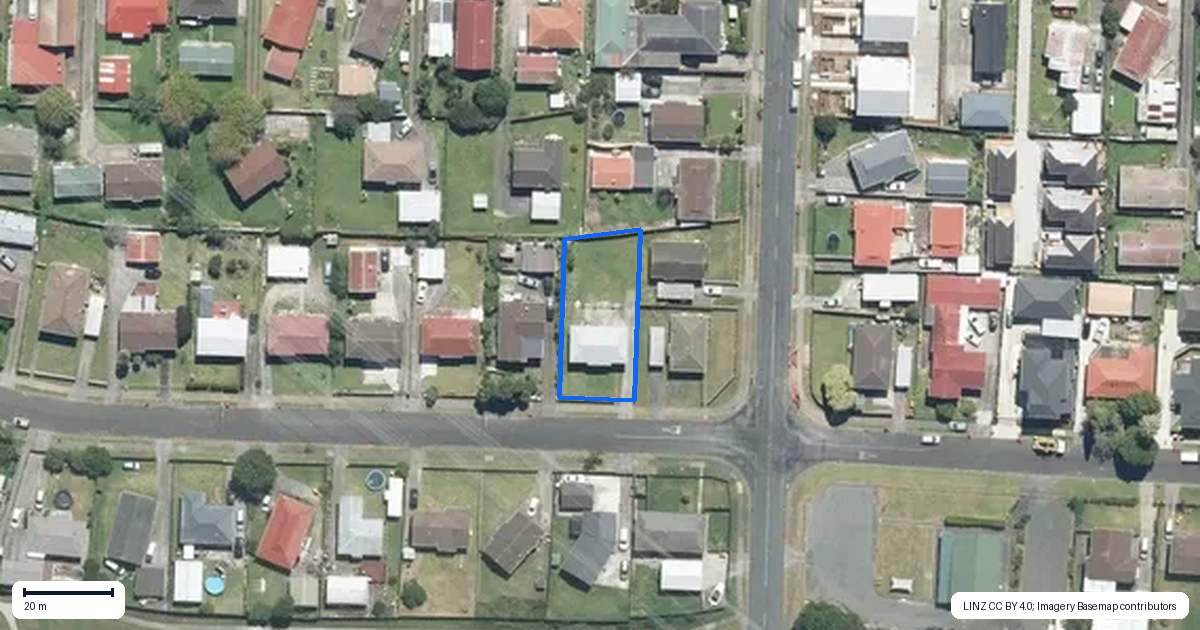 Property context map for 3 Palermo Place, Clover Park, Auckland