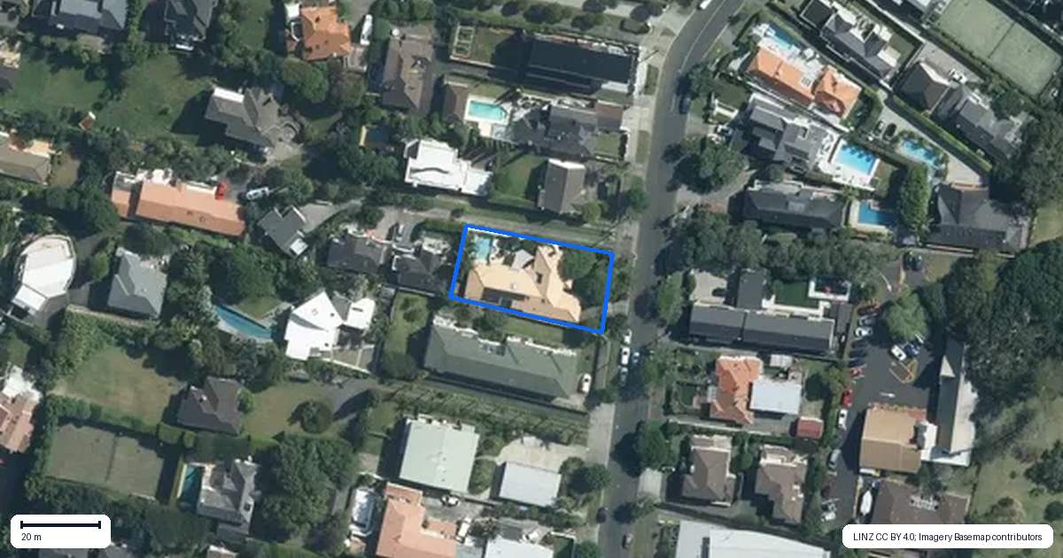 Property context map for 89 Selwyn Avenue, Mission Bay, Auckland