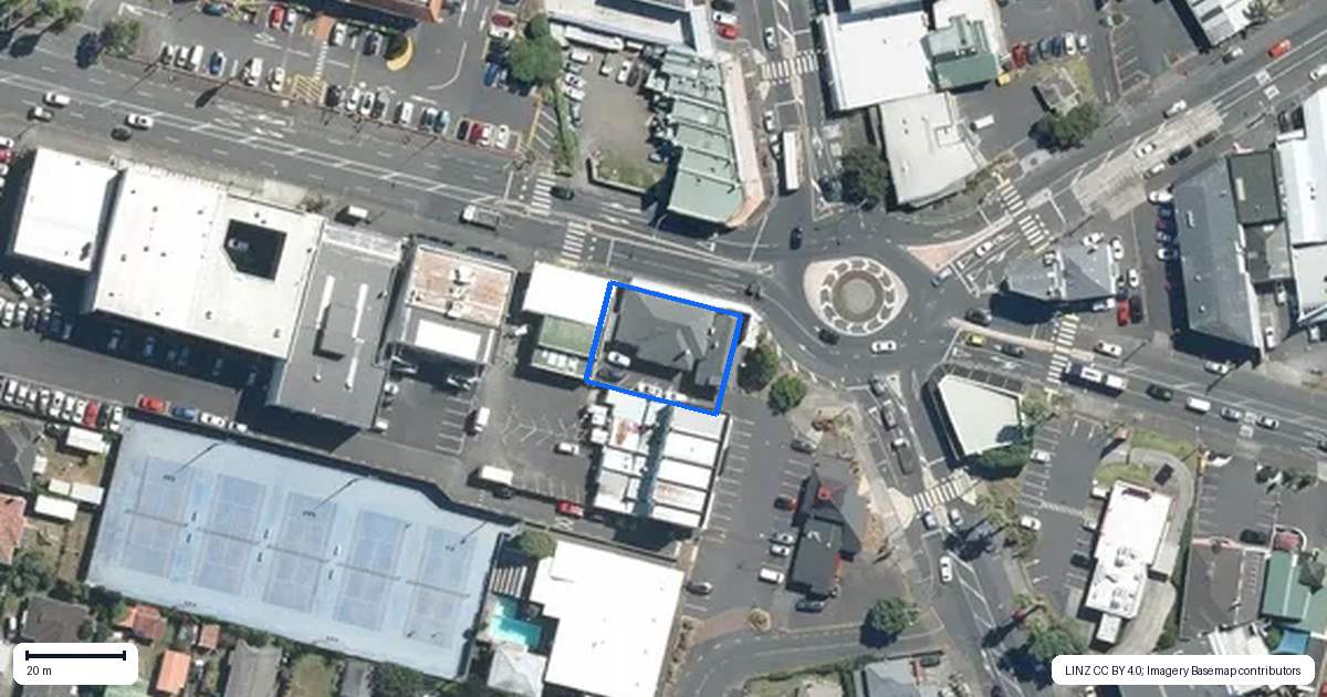 Property context map for 725 Mount Albert Road, Royal Oak, Auckland