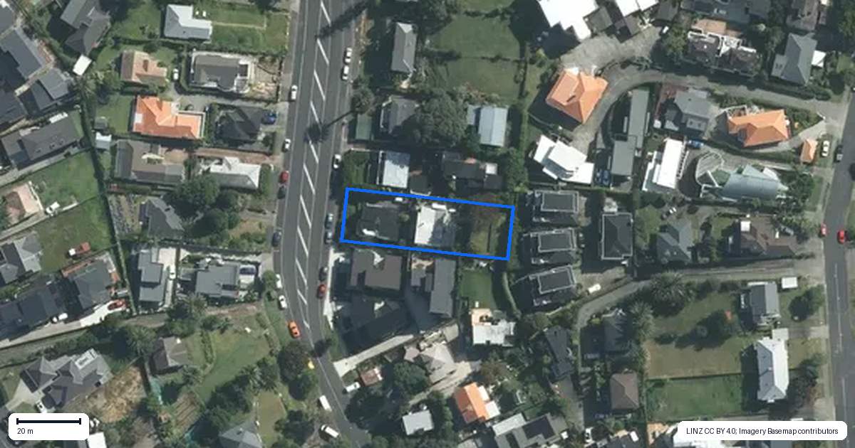 Property context map for 56 Reihana Street, Orakei, Auckland