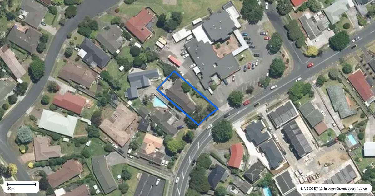 Property context map for 99 Elliot Street, Pahurehure, Papakura