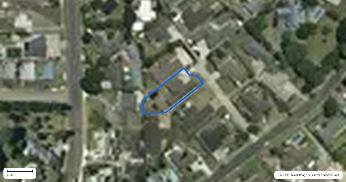 Property context map for 9C Barnaby Road, Tuakau