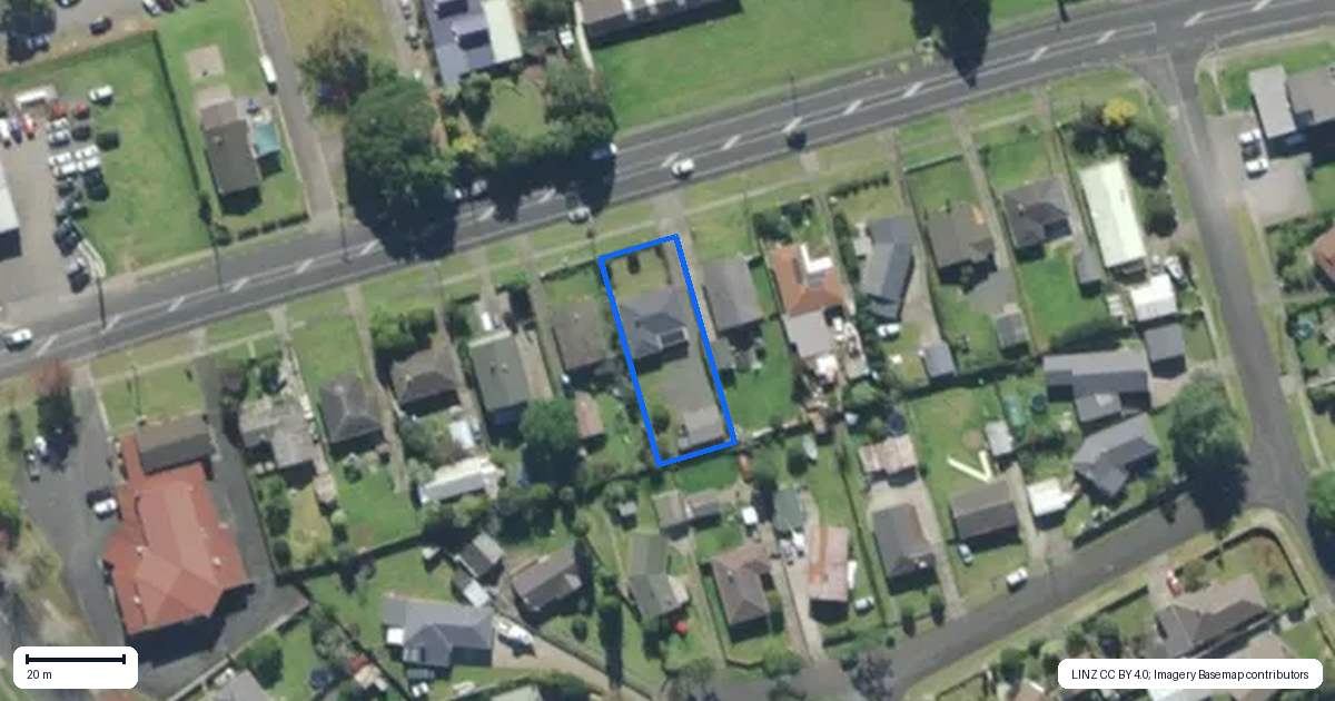 Property context map for 212 Kiripaka Road, Tikipunga, Whangarei