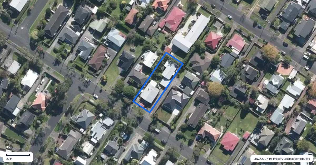 Property context map for 19 Fir Street, Waterview, Auckland