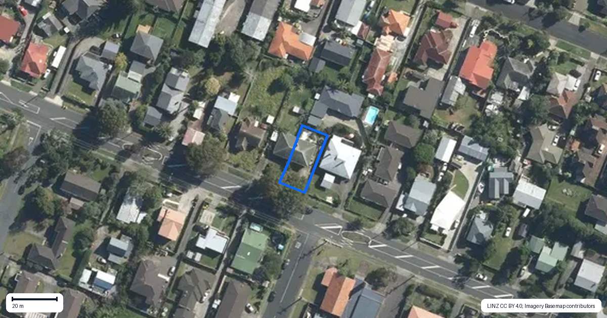 Property context map for 33 Rimu Street, New Lynn, Auckland