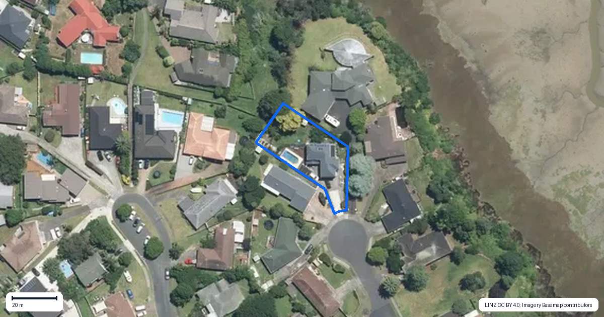 Property context map for 4 Mill End, Pahurehure, Papakura