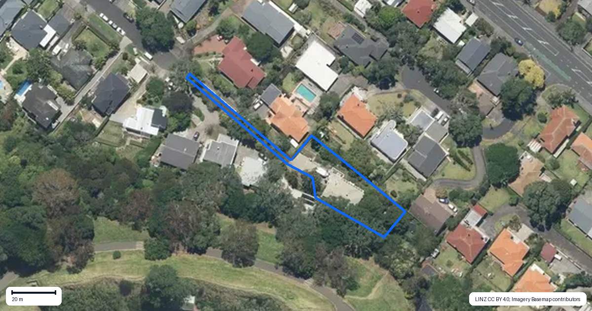 Property context map for 16 Sadgrove Terrace, Mount Albert, Auckland