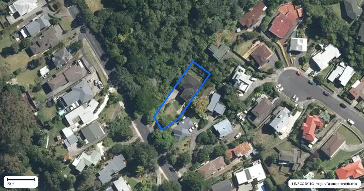 Property context map for 40 Belfast Street, Hillsborough, Auckland