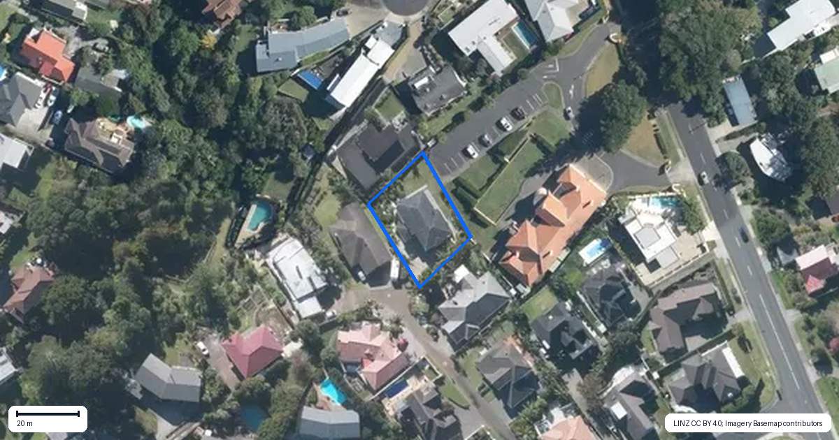 Property context map for 7 Star Place, Cockle Bay, Auckland