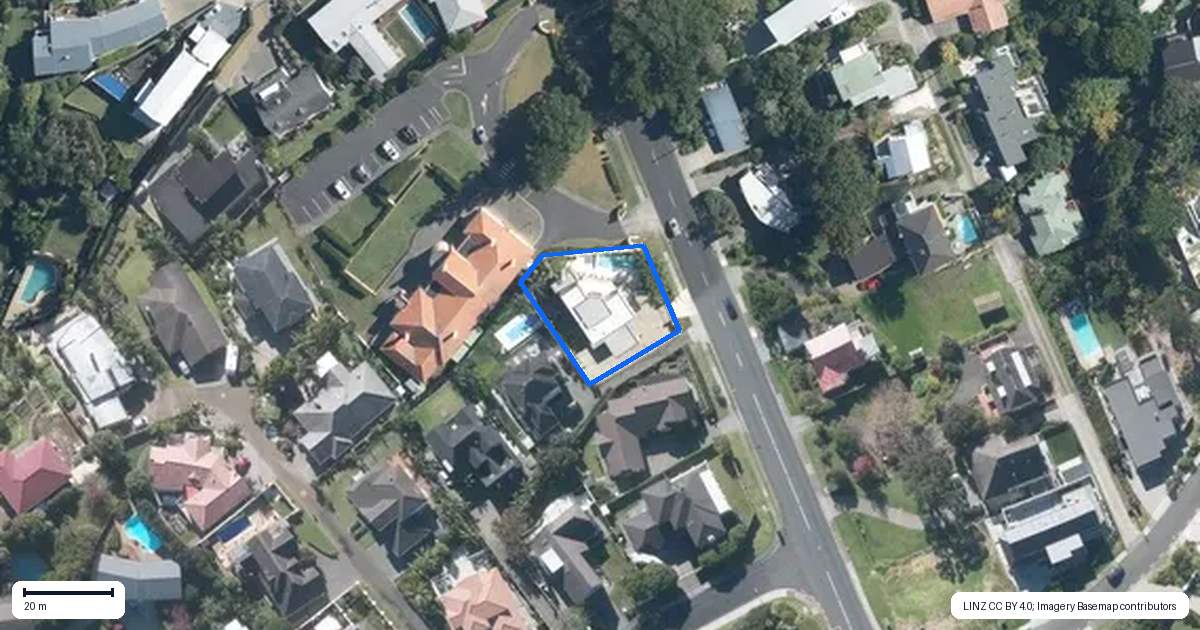 Property context map for 39 Granger Road, Cockle Bay, Auckland