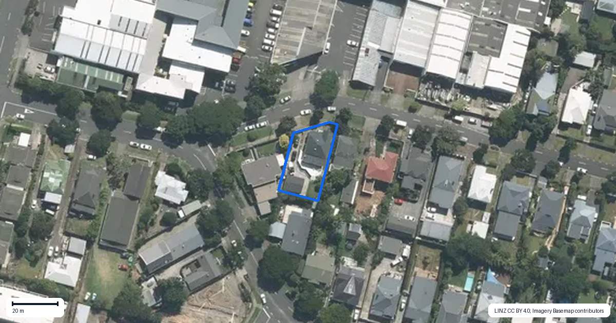 Property context map for 38 Leslie Avenue, Sandringham, Auckland