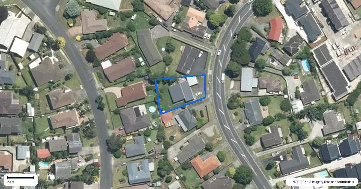 Property context map for 113 Elliot Street, Pahurehure, Papakura