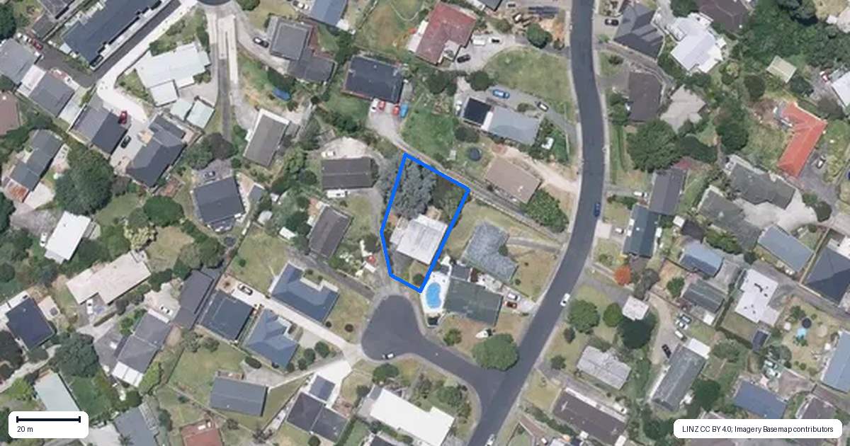 Property context map for 3 Jeff Place, Howick, Auckland