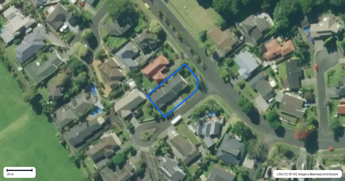 Property context map for 2A Barge Lane, Maunu, Whangarei