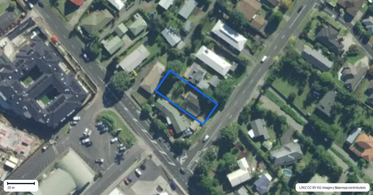 Property context map for 4 Hone Heke Road, Kerikeri