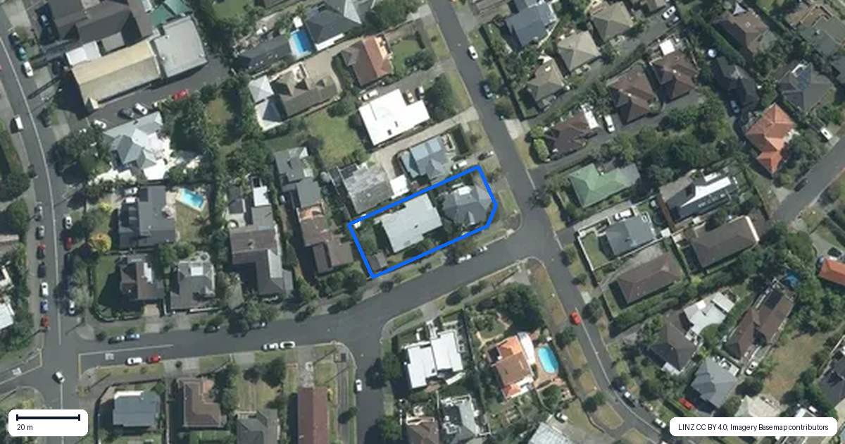 Property context map for 8 Gifford Street, Saint Heliers, Auckland