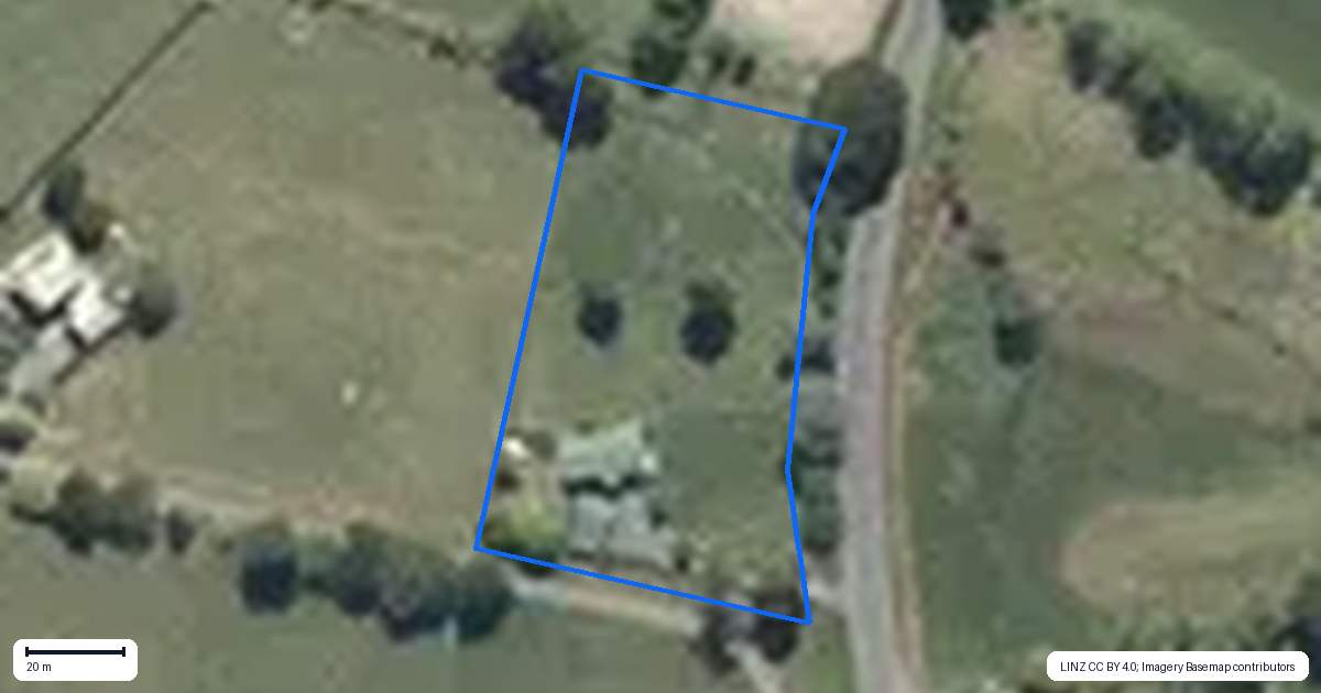 Property context map for 738 Clevedon-Kawakawa Road, Clevedon