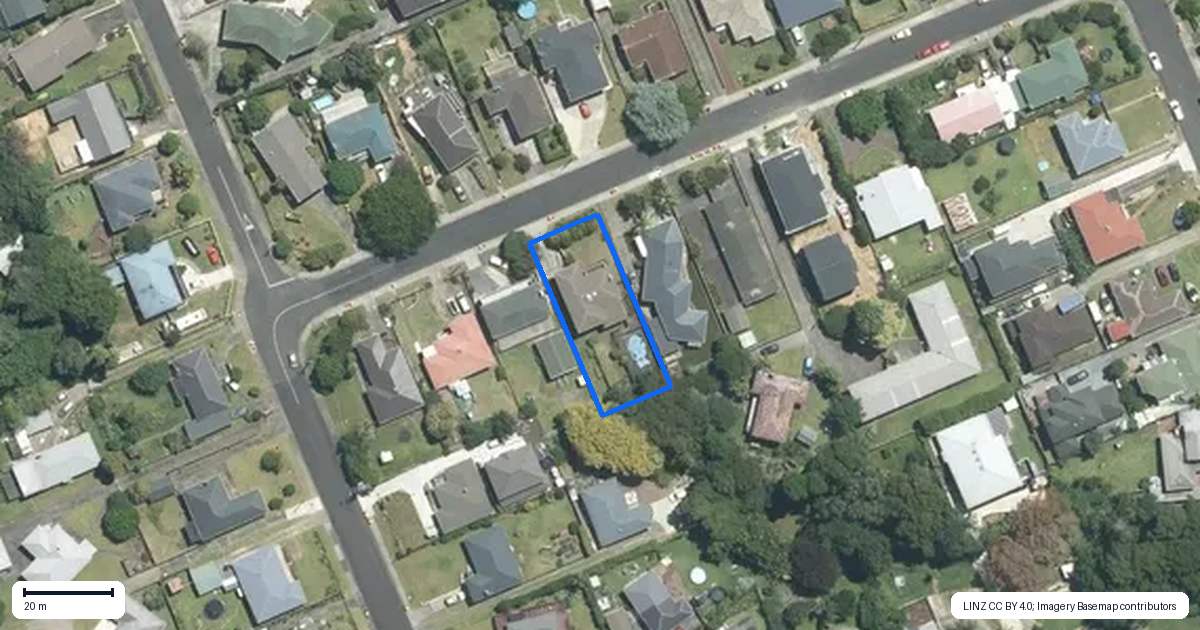 Property context map for 5 Tomlinson Street, Hillpark, Auckland