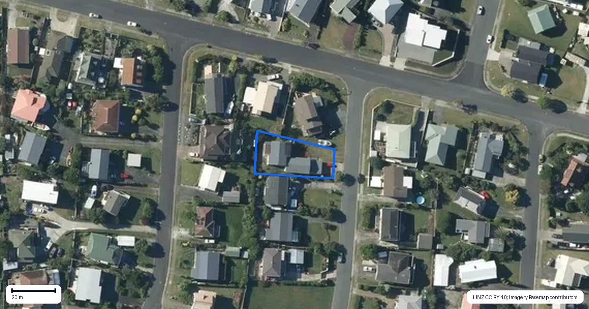 Property context map for 3 Awatere Place, Snells Beach