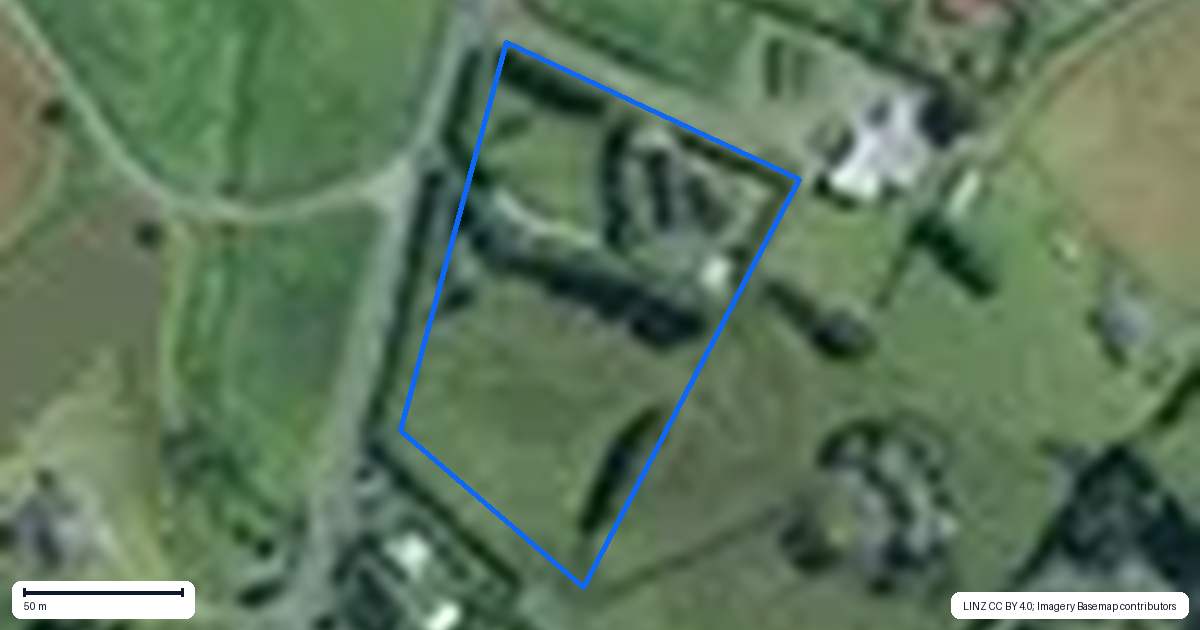 Property context map for 471 Kaitaia-Awaroa Road, Kaitaia