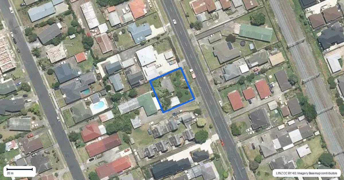 Property context map for 67 Kenderdine Road, Papatoetoe, Auckland