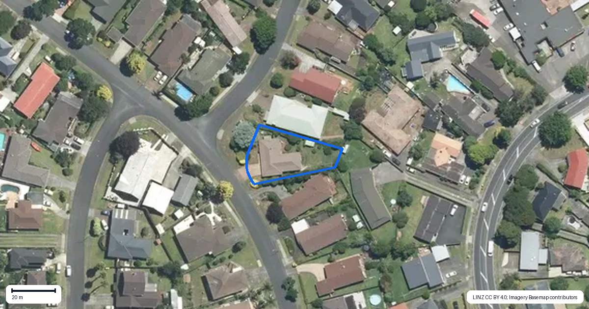 Property context map for 27 Lakeside Drive, Pahurehure, Papakura