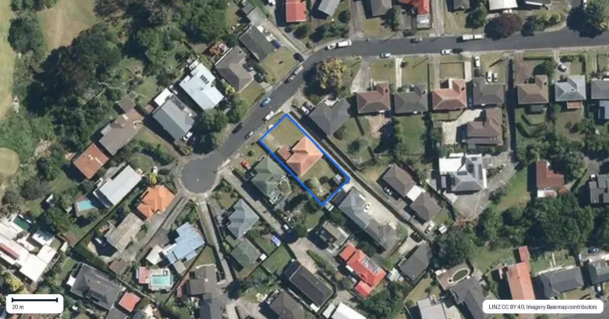 Property context map for 50 Budgen Street, Mount Roskill, Auckland