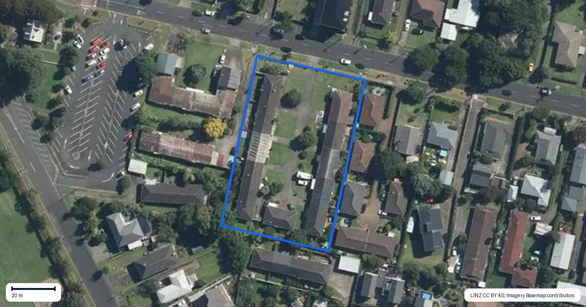 Property context map for 11/17 Kings Road, Panmure, Auckland
