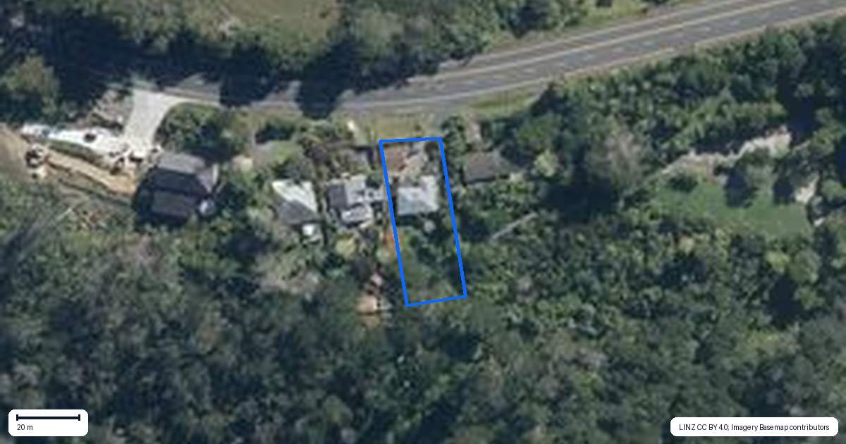Property context map for 345 Dairy Flat Highway, Lucas Heights, Auckland
