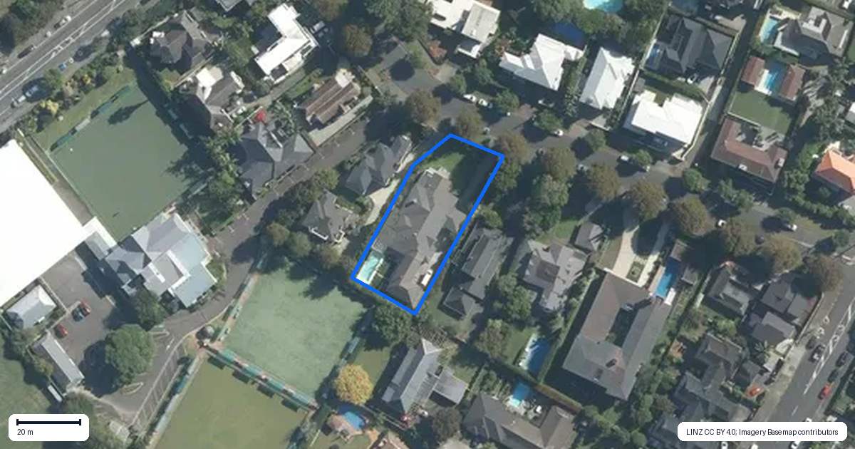 Property context map for 7 Dromorne Road, Remuera, Auckland