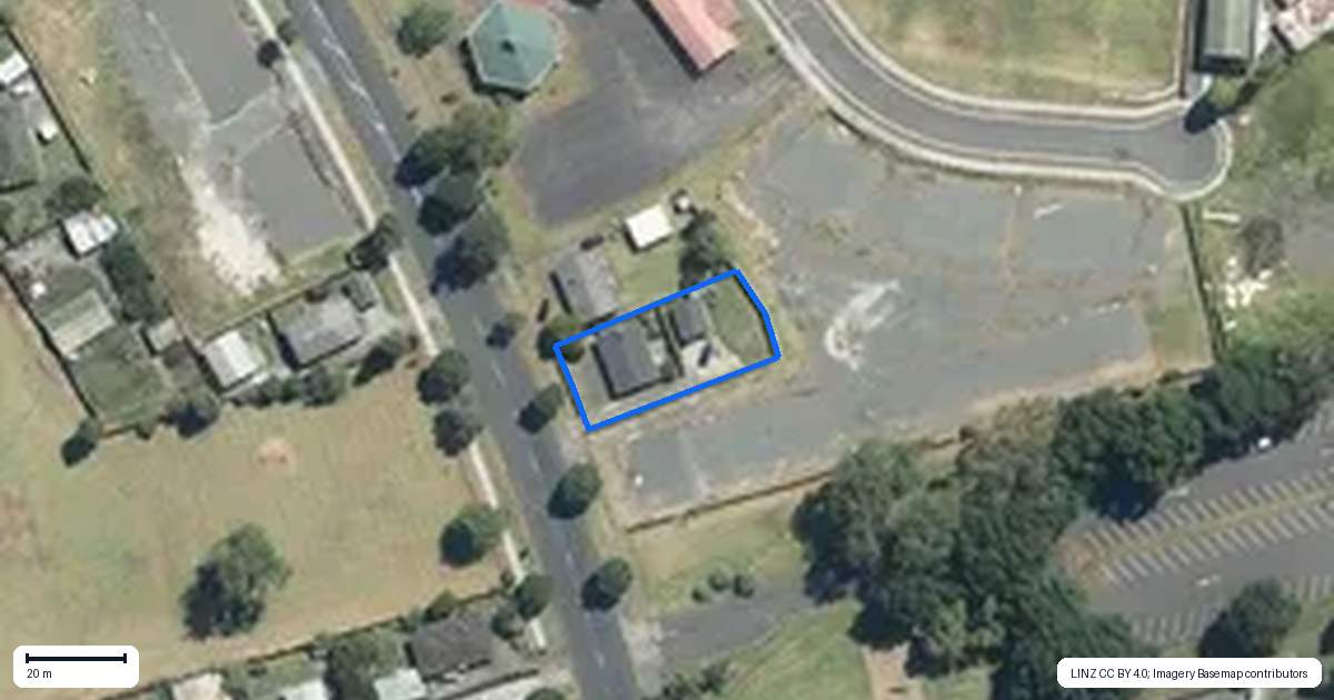 Property context map for 44 Bader Drive, Mangere, Auckland