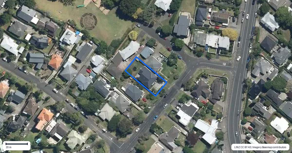 Property context map for 3 Konini Road, Greenlane, Auckland