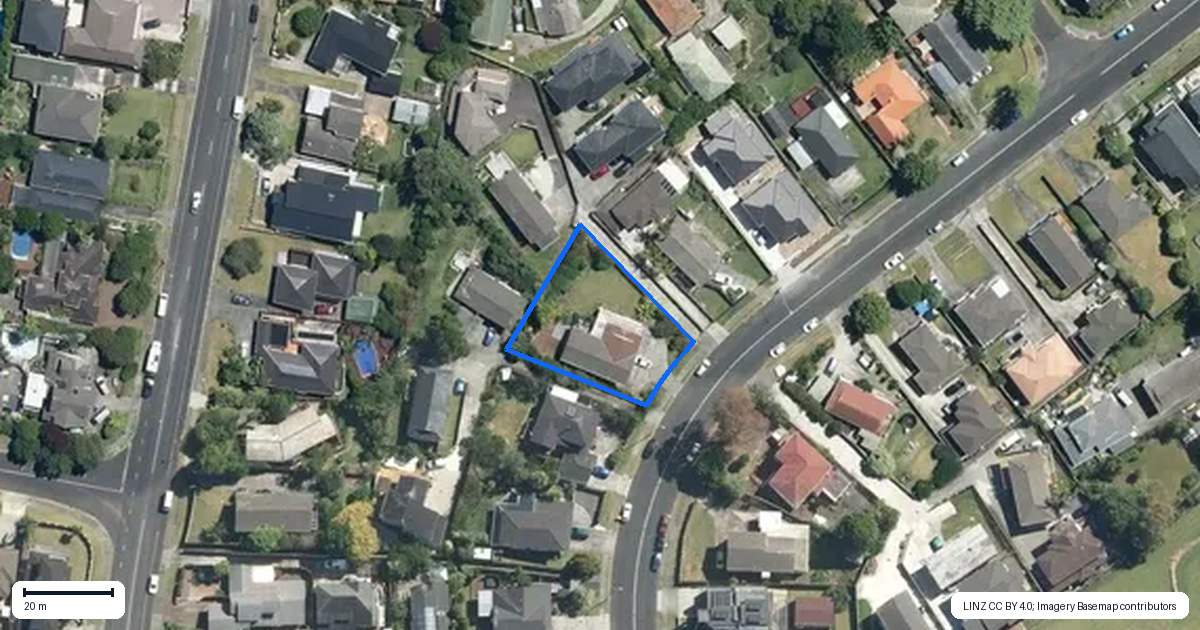 Property context map for 79 The Avenue, Lynfield, Auckland