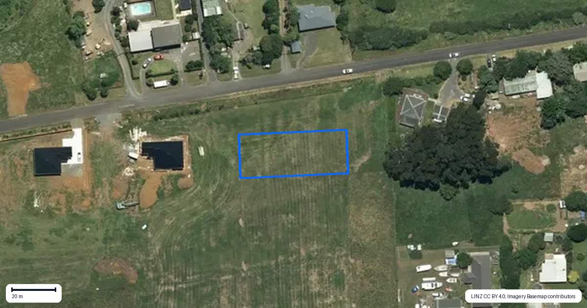 Property context map for 10A Dromgools Road, Tuakau