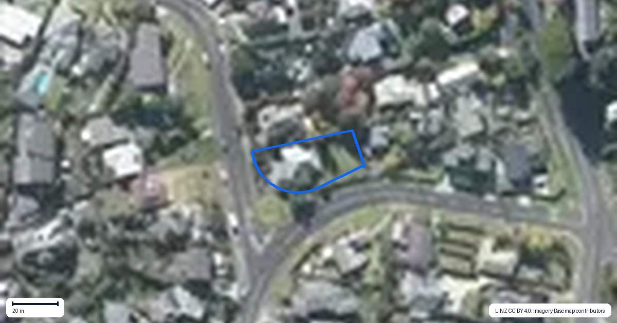 Property context map for 46 Montgomery Crescent, Cockle Bay, Auckland