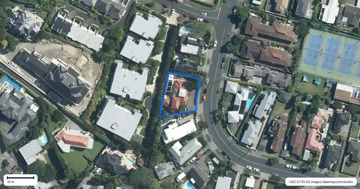 Property context map for 5 Melanesia Road, Kohimarama, Auckland