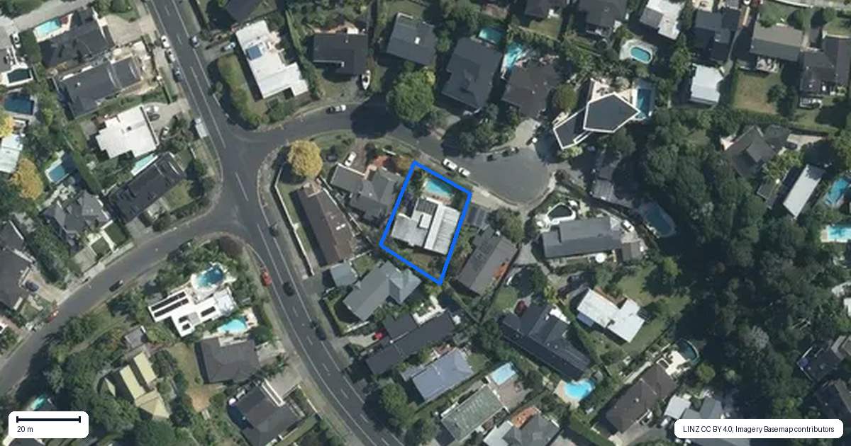Property context map for 5 Berowald Place, Saint Heliers, Auckland