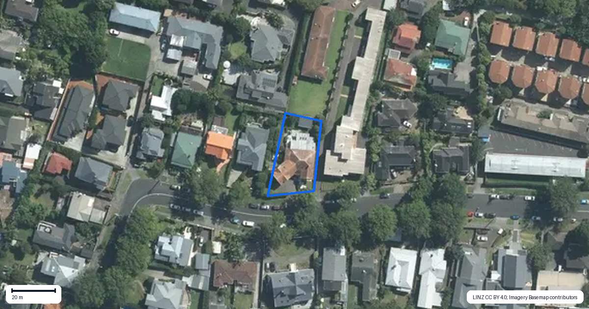 Property context map for 9 Inverary Avenue, Epsom, Auckland