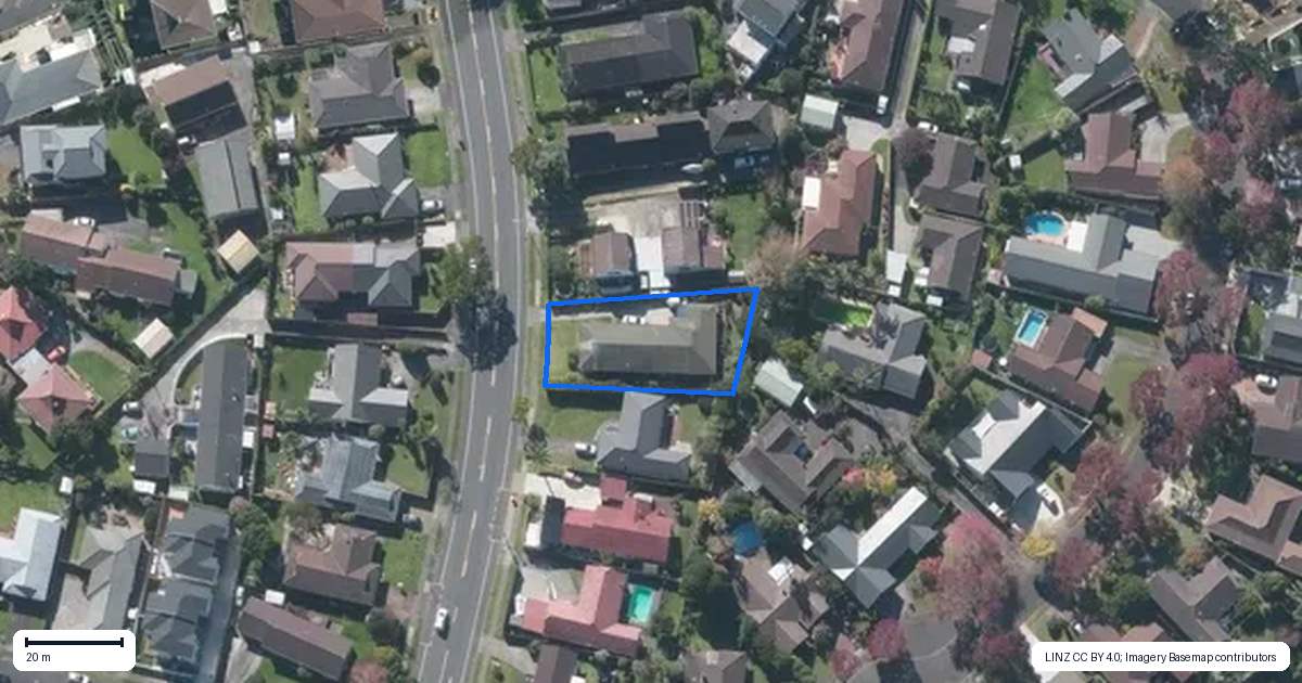Property context map for 2/168 Prince Regent Drive, Farm Cove, Auckland