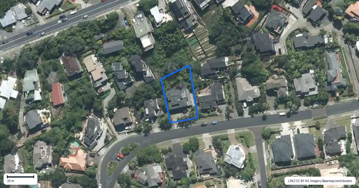 Property context map for 49 Penguin Drive, Murrays Bay, Auckland