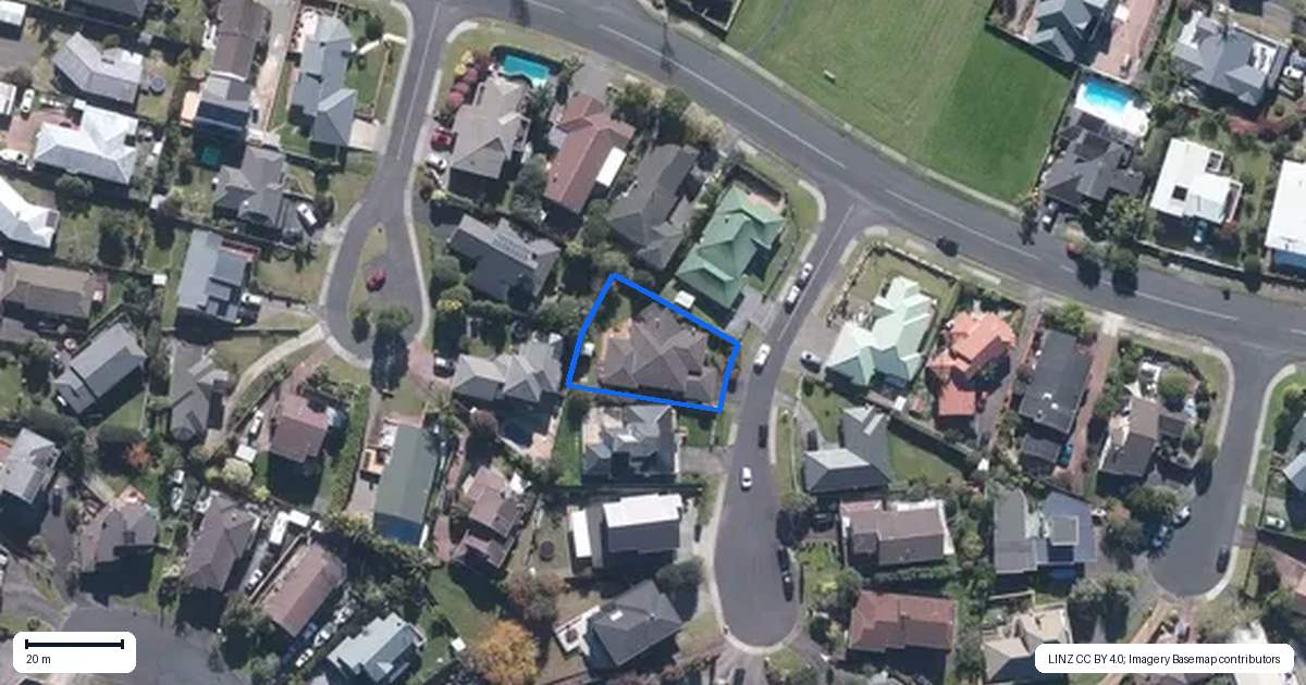 Property context map for 3 Marlin Street, West Harbour, Auckland