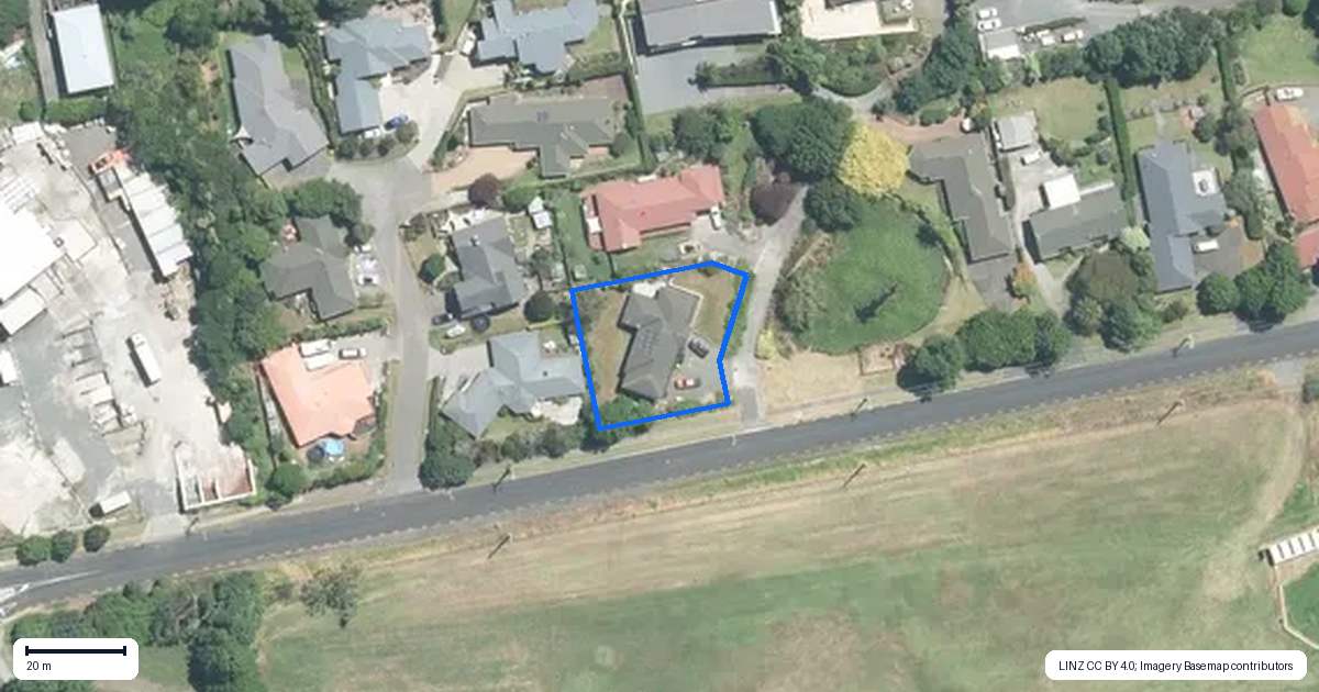 Property context map for 11 Birch Road, Pukekohe