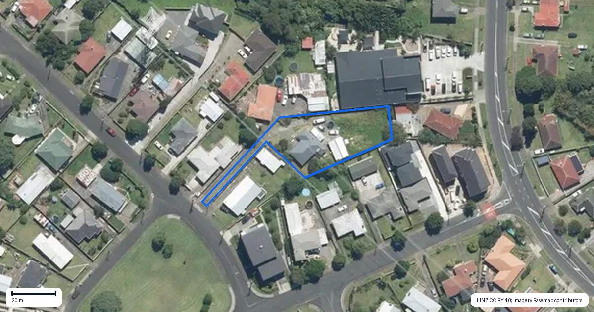 Property context map for 120 Clayton Avenue, Otara, Auckland