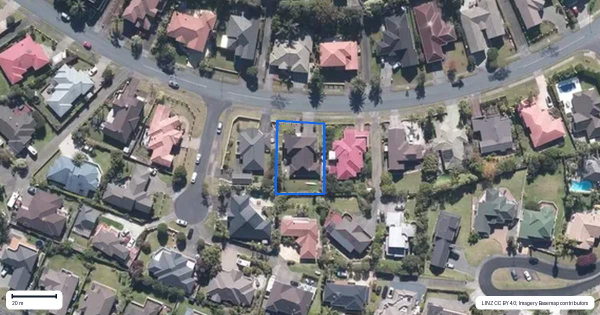 Property context map for 30 Hogarth Rise, West Harbour, Auckland