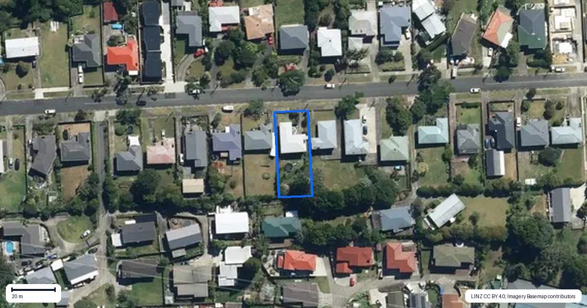 Property context map for 40 Mary Dreaver Street, New Windsor, Auckland