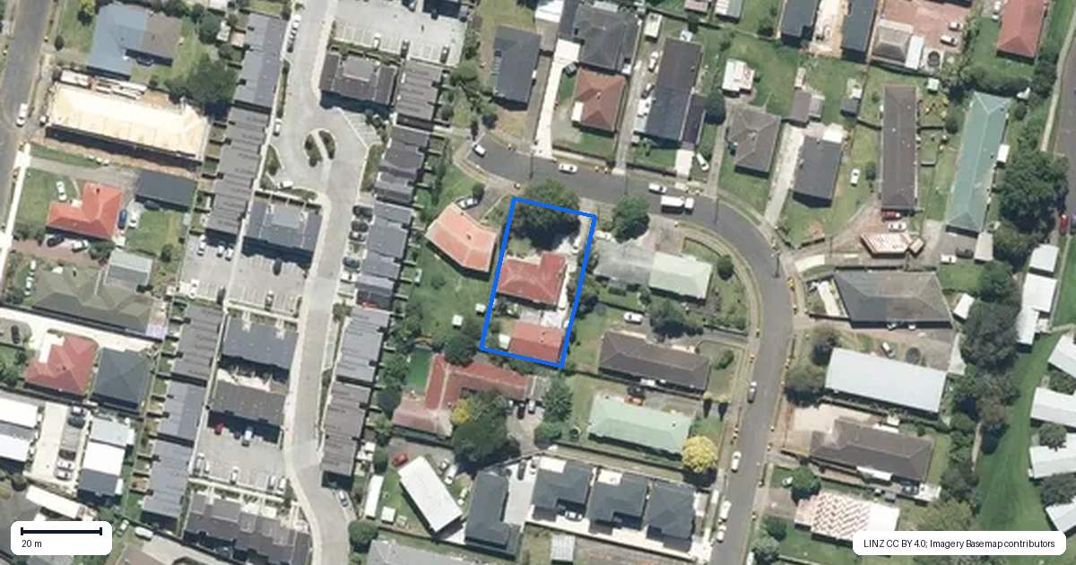 Property context map for 40 Alexander Avenue, Papatoetoe, Auckland