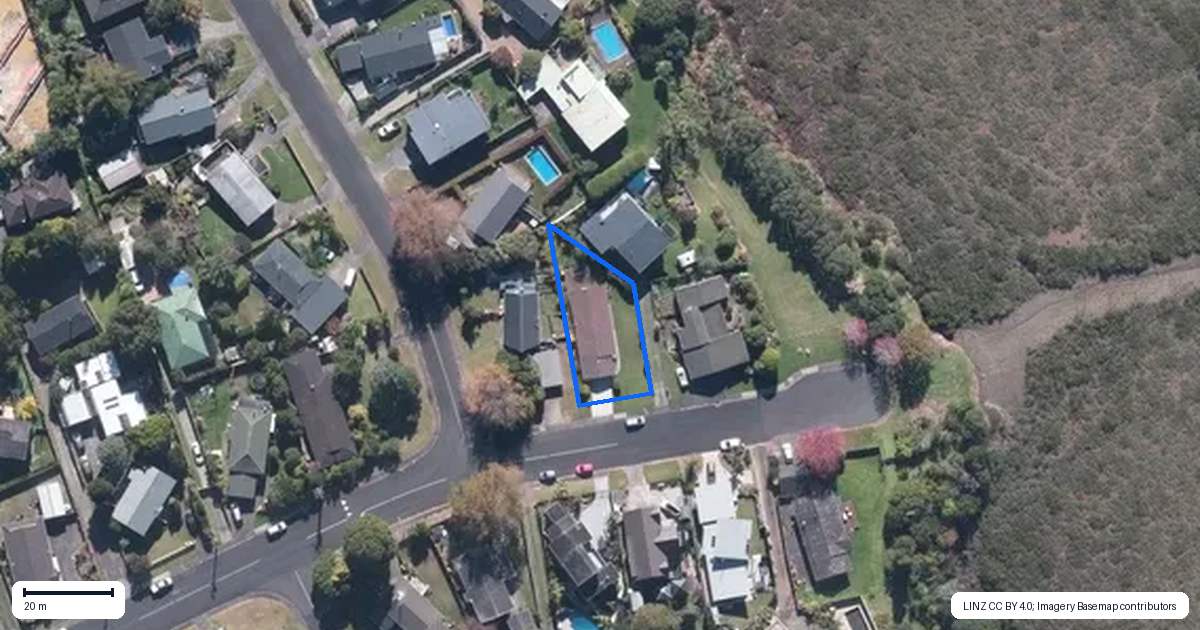 Property context map for 360 Royal Road, Massey, Auckland