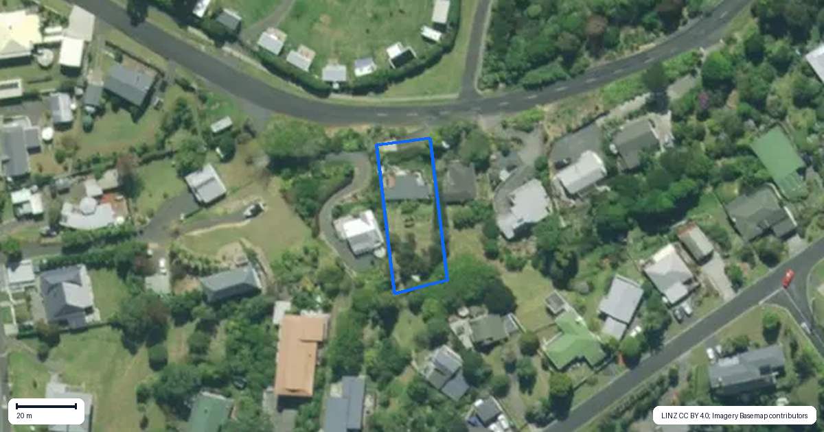 Property context map for 5 Long Beach Road, Russell