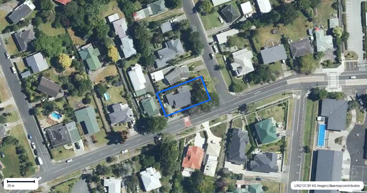 Property context map for 44 Hill Street, Warkworth